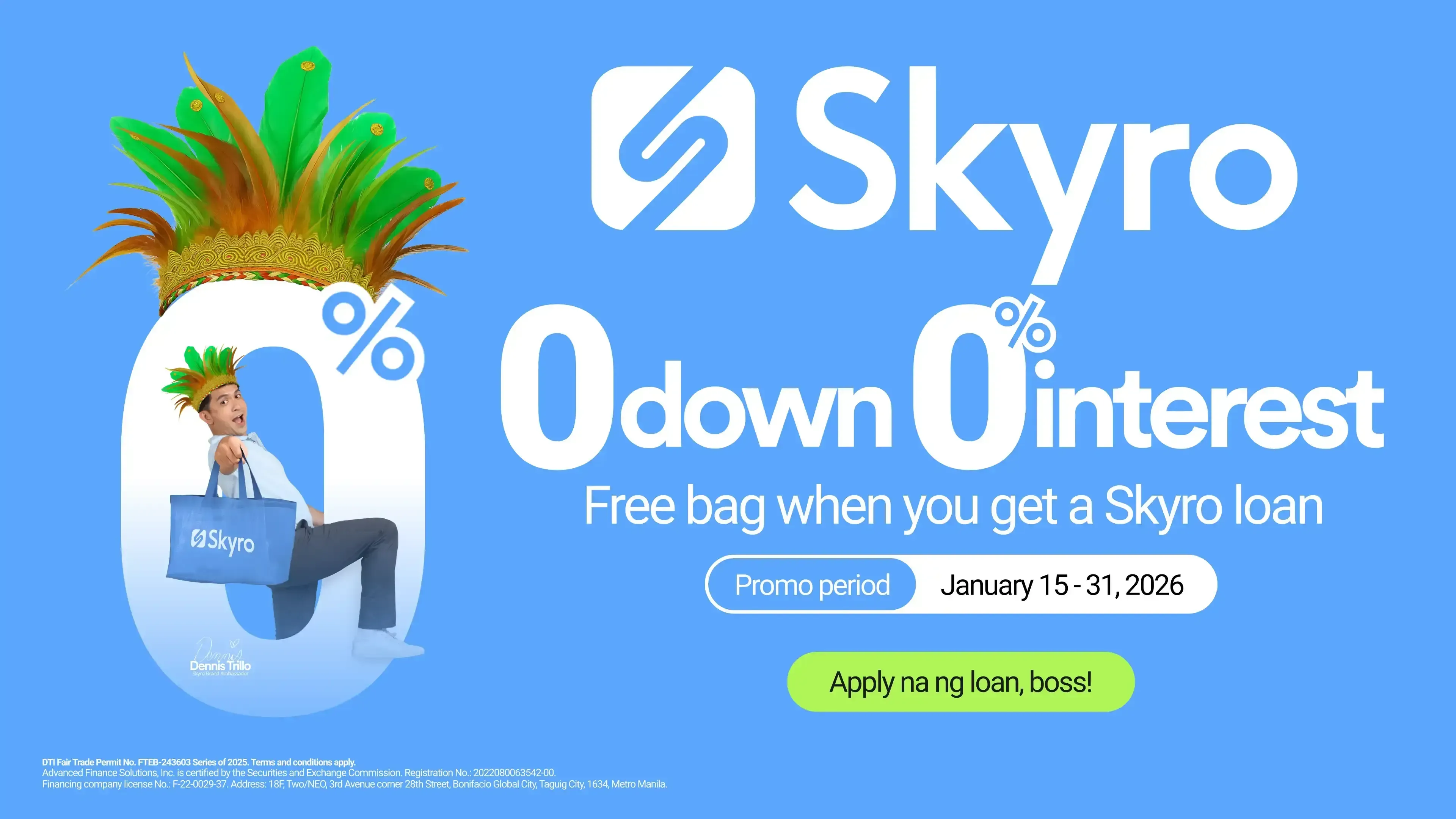 Celebrate Sinulog with special Skyro deals, available for a limited time in Cebu!