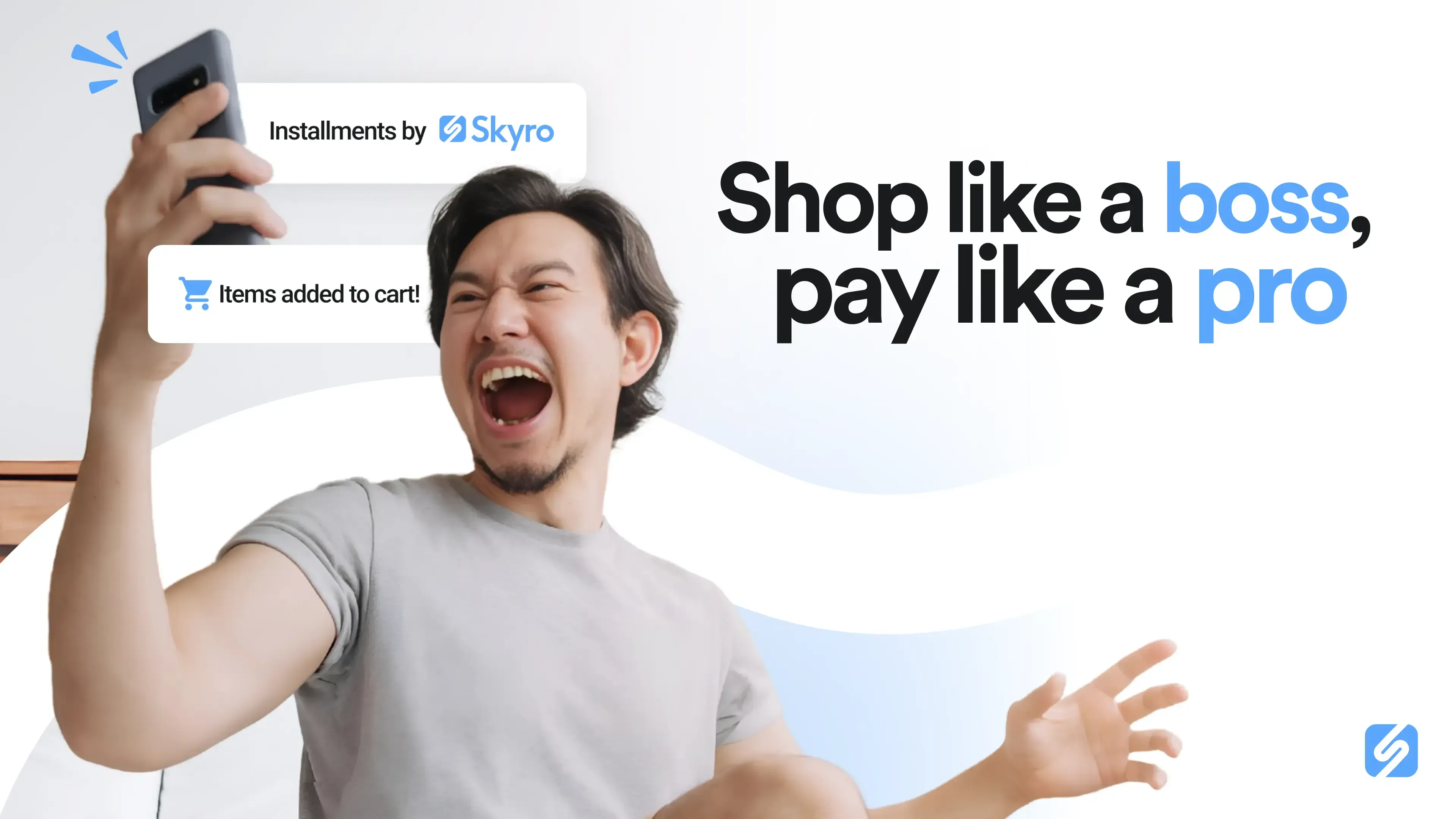 Shop like a boss, pay like a pro
